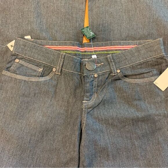 Hurley Low Rise Wide Leg Jeans Grey Size 5 - Picture 3 of 14